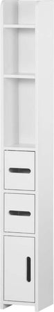 Colonna-Bagno-con-Mensole-e-Armadietti,-Mobile-Alto-Salvaspazio-in-Legno-15x17x120cm,-Bianco-FG1834-457FG1