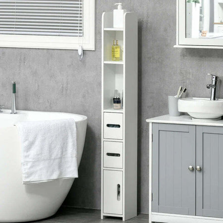 Colonna-Bagno-con-Mensole-e-Armadietti,-Mobile-Alto-Salvaspazio-in-Legno-15x17x120cm,-Bianco-FG1834-457FG1