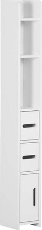 Colonna-Bagno-con-Mensole-e-Armadietti,-Mobile-Alto-Salvaspazio-in-Legno-15x17x120cm,-Bianco-FG1834-457FG1