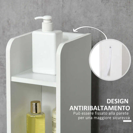 Colonna-Bagno-con-Mensole-e-Armadietti,-Mobile-Alto-Salvaspazio-in-Legno-15x17x120cm,-Bianco-FG1834-457FG1