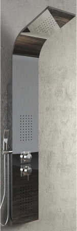 Colonna Doccia 001B Cromo Lucida Con 3 Funzioni In Acciaio Inox Idromassaggio Fai da te/Attrezzature per cucine e bagni/Attrezzature per bagni/Docce e componenti doccia/Filtri supporti e soffioni doccia/Docce fisse Ogomondo - Martina Franca, Commerciovirtuoso.it