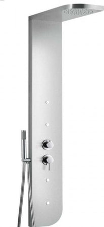 Colonna Doccia 005 Acciaio Inox 4 Funzioni 4 Bocchette Idro Getto Cascata H150 Fai da te/Attrezzature per cucine e bagni/Attrezzature per bagni/Docce e componenti doccia/Filtri supporti e soffioni doccia/Docce fisse Ogomondo - Martina Franca, Commerciovirtuoso.it