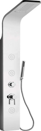 Colonna Doccia 007 Acciaio Inox 4 Funzioni Getto A Cascata 3 Bocchette Idro Lombari L20xP53xH150 Fai da te/Attrezzature per cucine e bagni/Attrezzature per bagni/Docce e componenti doccia/Filtri supporti e soffioni doccia/Docce fisse Ogomondo - Martina Franca, Commerciovirtuoso.it