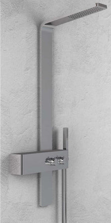 Colonna Doccia 016 Acciaio Inox Ad Incasso Spazzolato 2 Funzioni Top L50xP47xH130 Fai da te/Attrezzature per cucine e bagni/Attrezzature per bagni/Docce e componenti doccia/Filtri supporti e soffioni doccia/Docce fisse Ogomondo - Martina Franca, Commerciovirtuoso.it