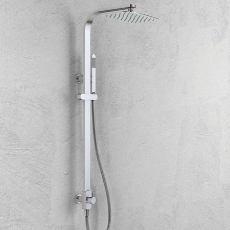 Colonna Doccia Attrezzata 024 Ottone Cromato Soffione Doccetta Quadro P46xH106 Fai da te/Attrezzature per cucine e bagni/Attrezzature per bagni/Docce e componenti doccia/Filtri supporti e soffioni doccia/Docce fisse Ogomondo - Martina Franca, Commerciovirtuoso.it