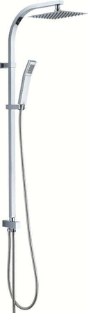 Colonna Doccia Attrezzata Acciaio Inox Cromato Soffione Quadro Doccetta Fai da te/Attrezzature per cucine e bagni/Attrezzature per bagni/Docce e componenti doccia/Filtri supporti e soffioni doccia/Docce fisse Ogomondo - Martina Franca, Commerciovirtuoso.it