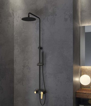 Colonna Doccia Termostatica Nero e Bronze Fai da te/Attrezzature per cucine e bagni/Attrezzature per bagni/Rubinetti per docce e vasche da bagno e parti/Rubinetti per doccia Shopbagno.it - Roma, Commerciovirtuoso.it