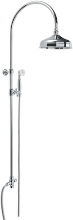 Colonna doccia vintage stile antico, completa