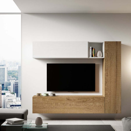 Colonna in legno con ripiani, per composizioni arredamento camere ed interni Casa e cucina/Arredamento/Soggiorno/Pareti attrezzate Decor Space - Altamura, Commerciovirtuoso.it