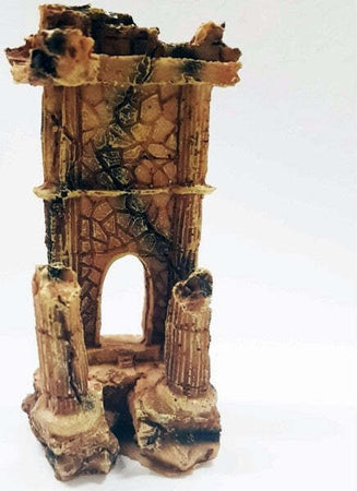 Colonna-Romana-Arco-Rocciosa-5.5x4x11cm-Ornamento-Acquario-Decorazioni-Pietra