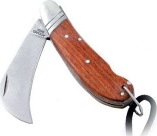 COLTELLO COLTELLINO RONCOLA A SERRAMANICO TASCABILE PER INNESTO CON LAMA A PUNTA CURVA Fai da te/Utensili elettrici e a mano/Utensili a mano/Coltelli/Coltelli piegati Trade Shop italia - Napoli, Commerciovirtuoso.it