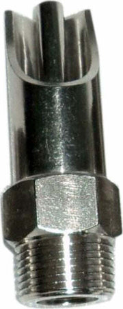 Abbeveratoio suini acciaio e ottone Ø 25mm filetto M3/4"
