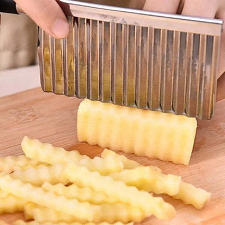 Coltello-Ondulato-Per-Patate-Cetrioli-In-Acciaio-Affettatrice-Accessori-Cucina