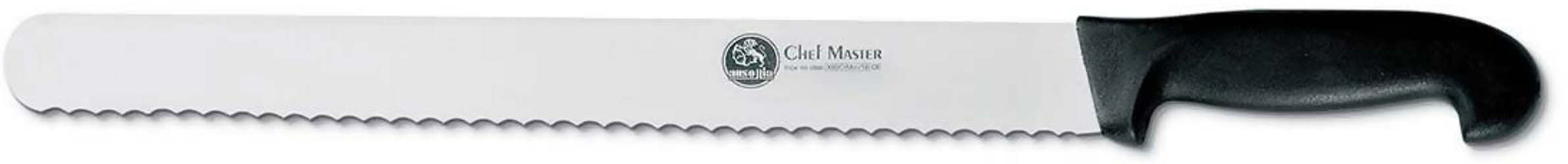 Coltello Pasticceria Per Dolci Pan Di Spagna Con Lama Dentata Da 33 Cm E Manico In Polipropilene Ausonia - 67477