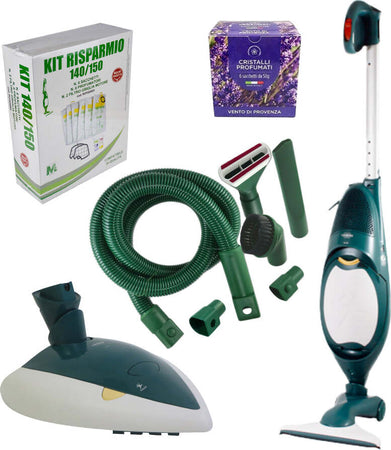 Combo Folletto VK 140 + Kit Tubo + Lucidatrice pulilux 515 Casa e cucina/Aspirapolvere e pulizia di pavimenti e finestre/Aspirapolvere/Aspirapolvere verticale Grow Up - Casoria, Commerciovirtuoso.it