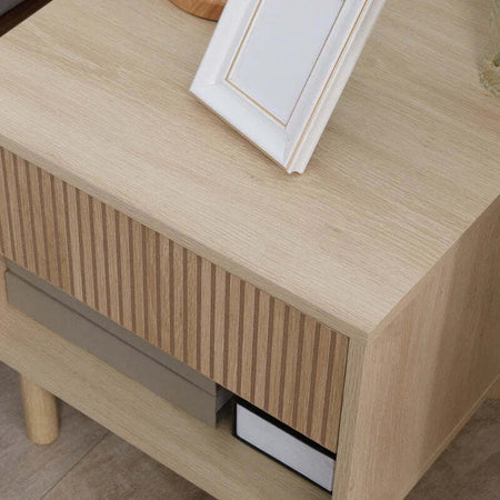 Comodino-Moderno-con-Cassetto-e-Ripiano-Aperto-in-Truciolato,-47x47x50-cm,-Color-Legno-IK4831-506IK4
