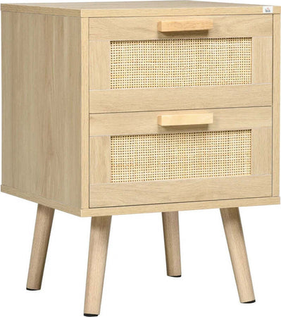 Comodino-per-Camera-da-Letto-con-2-Cassetti-in-Stile-Boho,-40x40x56cm,-Colore-Legno-Naturale-BG7831-664V00NDBG7