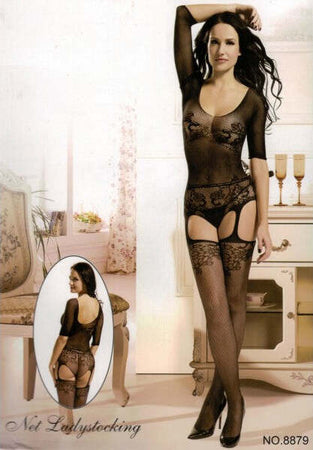 Completino-Sexy-Lingerie-Intimo-Donna-Hot-Body-Guepiere-Nero-Tg-Unica-8879