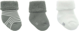 Completo 3 Calzine Lisce Grigio Moda/Prima infanzia/Abbigliamento/Bambino 0-24/Calze e calzamaglie/Calzini La Casa Del Bebè - Napoli, Commerciovirtuoso.it