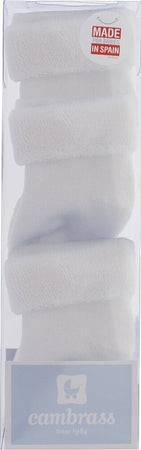 Completo 3 Calzine Liso Bianco Taglia 000 ( 17 - 18) Moda/Prima infanzia/Abbigliamento/Bambina 0-24/Calze e calzamaglie/Calzini La Casa Del Bebè - Napoli, Commerciovirtuoso.it