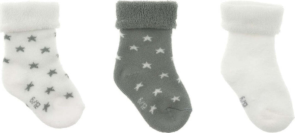 Completo 3 Calzine Star Grigio Taglia 0000 (15 - 16) Moda/Prima infanzia/Abbigliamento/Bambino 0-24/Calze e calzamaglie/Calzini La Casa Del Bebè - Napoli, Commerciovirtuoso.it