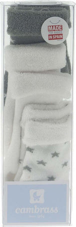 Completo 3 Calzine Star Grigio Taglia 0000 (15 - 16) Moda/Prima infanzia/Abbigliamento/Bambino 0-24/Calze e calzamaglie/Calzini La Casa Del Bebè - Napoli, Commerciovirtuoso.it