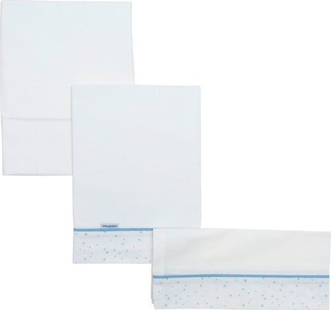 Completo Cestone 3 Pz 80X120X1 Cm Astra Azzurro Casa e cucina/Tessili per la casa/Biancheria per culle e lettini/Biancheria bebè/Completi da culla La Casa Del Bebè - Napoli, Commerciovirtuoso.it