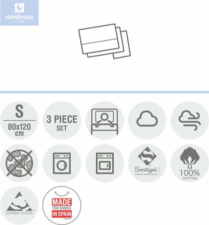 Completo Culla 3 Pz 80X120X1 Cm Astra Grigio Casa e cucina/Tessili per la casa/Biancheria per culle e lettini/Biancheria bebè/Completi da culla La Casa Del Bebè - Napoli, Commerciovirtuoso.it