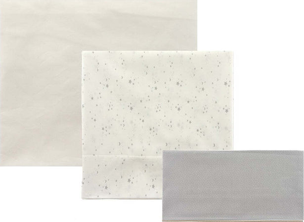 Completo Culla 3 Pz 80X120X1 Cm Sky Grigio Casa e cucina/Tessili per la casa/Biancheria per culle e lettini/Biancheria bebè/Completi da culla La Casa Del Bebè - Napoli, Commerciovirtuoso.it