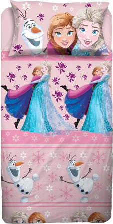 Completo lenzuola frozen singolo 100% cotone – Disney