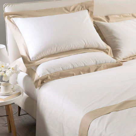 Completo-lenzuola-matrimoniale-percalle-di-cotone-Caleffi-art.Sogni-colore-naturale