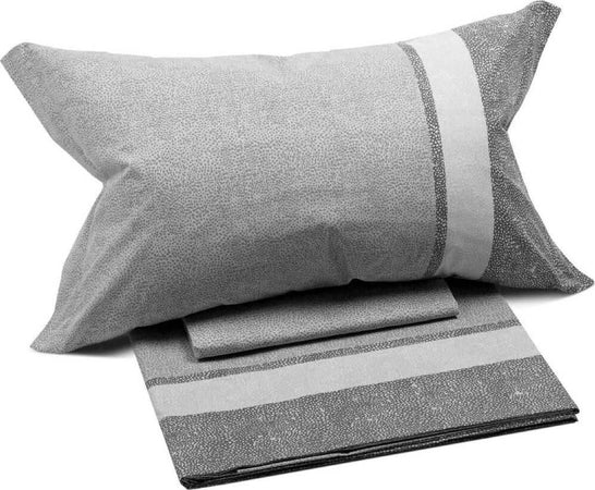 Completo-lenzuola-un-posto-e-mezzo-Caleffi-art.Nevada2-colore-grigio