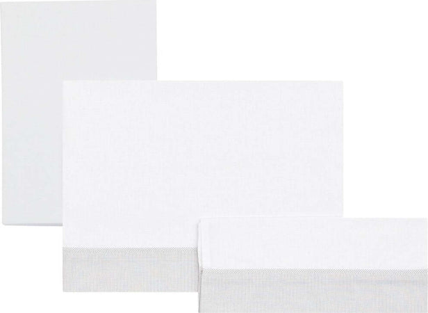 Completo Lettino 3 Pz 100X165X1 Cm Star Grigio Casa e cucina/Tessili per la casa/Biancheria per culle e lettini/Biancheria bebè/Completi da lettino con sbarre La Casa Del Bebè - Napoli, Commerciovirtuoso.it