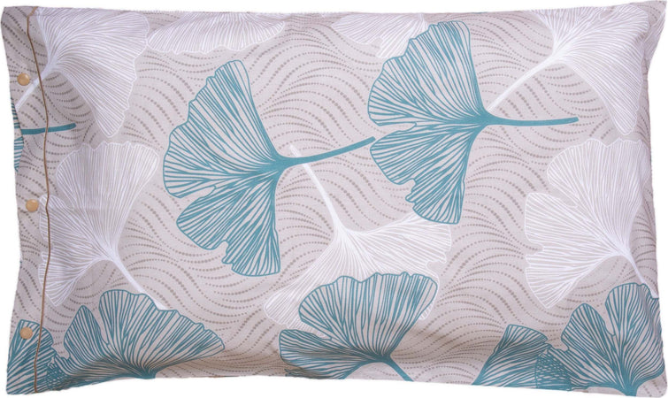 Completo letto Copripiumino + Federe Fantasia Beige e Azzurro 100% Cotone Made In Italy Ginkgo Azzurro Casa e cucina/Tessili per la casa/Biancheria da letto/Copripiumini e set da letto/Copripiumini Smartdecohome - Sesto San Giovanni, Commerciovirtuoso.it