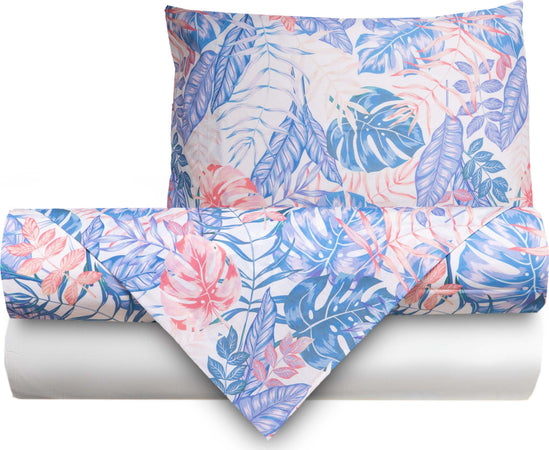 Completo Letto Lenzuola Federe Bifaccia Double Face Stampa Digitale In Cotone Made In Italy Melissa Casa e cucina/Tessili per la casa/Biancheria da letto/Lenzuola e federe/Lenzuola Novilunio - Sesto San Giovanni, Commerciovirtuoso.it