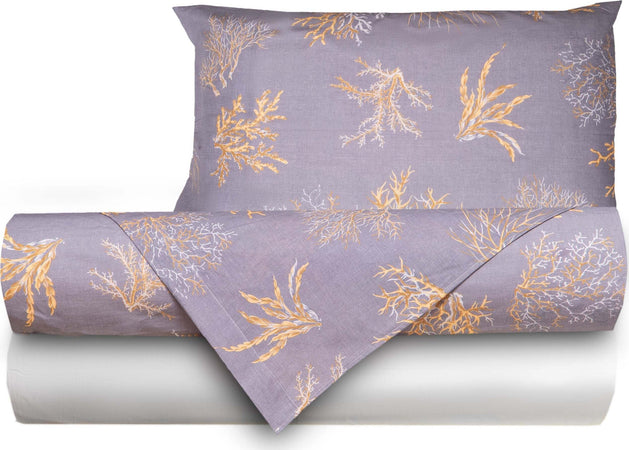 Completo Letto Lenzuola Federe Bifaccia Double Face Stampa Digitale In Cotone Made In Italy Oceano Grigio Casa e cucina/Tessili per la casa/Biancheria da letto/Lenzuola e federe/Lenzuola Novilunio - Sesto San Giovanni, Commerciovirtuoso.it