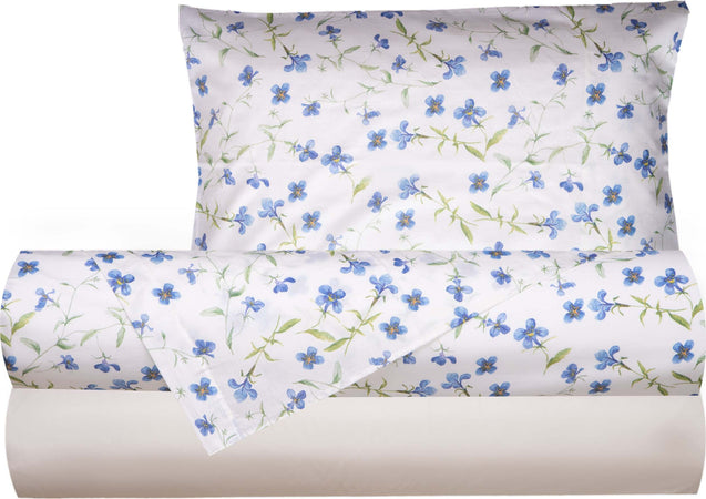 Completo letto lenzuola federe bifaccia double face stampa digitale in cotone made in italy RICORDI/PANNA Casa e cucina/Tessili per la casa/Biancheria da letto/Lenzuola e federe/Lenzuola Novilunio - Sesto San Giovanni, Commerciovirtuoso.it