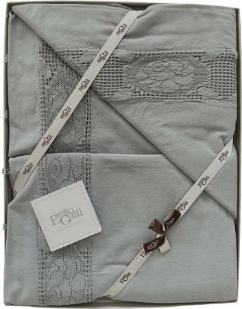 Completo Letto Matrimoniale In Puro Cotone Emilio Gatti Tombolo Con Lavorazione Ad Uncinetto Di Alta Qualità Completo Con Federe Scatola Regalo Casa e cucina/Tessili per la casa/Biancheria per la cameretta/Lenzuola e federe/Set di lenzuola e federe Puleo Casa - Palermo, Commerciovirtuoso.it