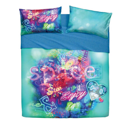 Bassetti Completo Lenzuola Copriletto Matrimoniale Enjoy S70 - Passarelli Biancheria