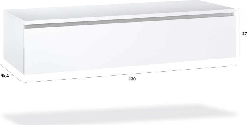 Composizione Bagno 120cm Con Doppio Lavabo, Base Con Cassetto E Specchio Con Lampada Casa e cucina/Bagno/Mobili da bagno/Mobiletti con lavabo Shopbagno.it - Roma, Commerciovirtuoso.it