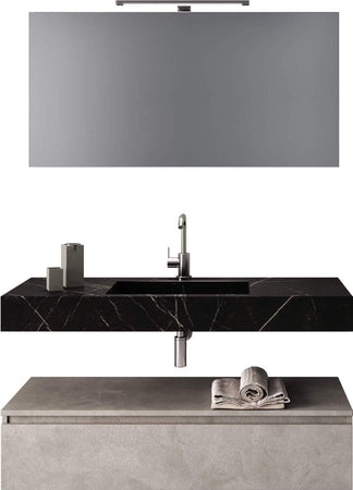 Composizione Bagno 120cm Con Vasca Integrata Cassetto E Specchio Casa e cucina/Bagno/Mobili da bagno/Mobiletti con lavabo Shopbagno.it - Roma, Commerciovirtuoso.it