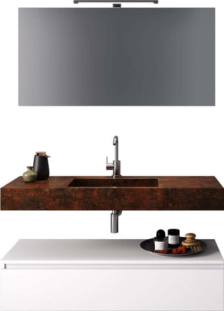 Composizione Bagno 120cm Con Vasca Integrata Cassetto E Specchio Casa e cucina/Bagno/Mobili da bagno/Mobiletti con lavabo Shopbagno.it - Roma, Commerciovirtuoso.it