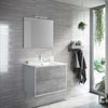 Composizione Mobile Bagno 70cm Sospeso Due Cassetti e Specchio Casa e cucina/Bagno/Mobili da bagno/Mobiletti con lavabo Shopbagno.it - Roma, Commerciovirtuoso.it