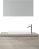 Composizione Mobile Bagno Sospesa 100cm Con Cassetto, Specchio a LED Integrato Casa e cucina/Bagno/Mobili da bagno/Mobiletti con lavabo Shopbagno.it - Roma, Commerciovirtuoso.it