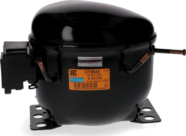 COMPRESSORE ERMETICO ZEL GTH86AA GAS R134A HP 1/4 LBP 8,6 CC. Casa e cucina/Grandi elettrodomestici/Accessori e parti di ricambio/Ricambi e accessori per frigoriferi/Motori per frigoriferi Rossi Ricambi - Venetico Marina, Commerciovirtuoso.it