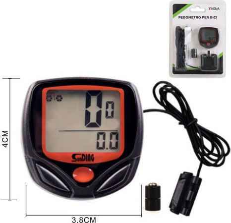 Computer-Per-Bici-Bicicletta-Varie-Funzioni-Con-Display-Lcd-Bike-Impermeabile