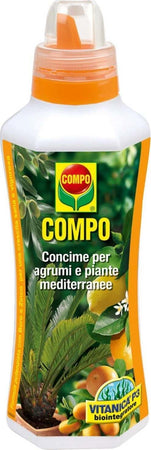 Concime liquido per agrumi e piante mediterranee fertilizzante per Limoni e Cycas 1 lt Giardino e giardinaggio/Giardinaggio/Fertilizzanti e concimi/Fertilizzanti per piante da frutto La Zappa - Altamura, Commerciovirtuoso.it
