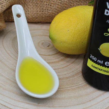 Condimento al Limone 25 cl. | a base di Olio extravergine di oliva 100 % ITALIANO
