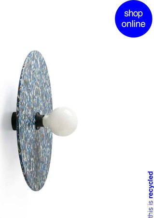 CONFETTI 450 H70 Lampada a parete/plafoniera trucioli riciclati Illuminazione/Illuminazione per interni/Lampadari lampade a sospensione e plafoniere/Plafoniere Led Mall Home - Napoli, Commerciovirtuoso.it