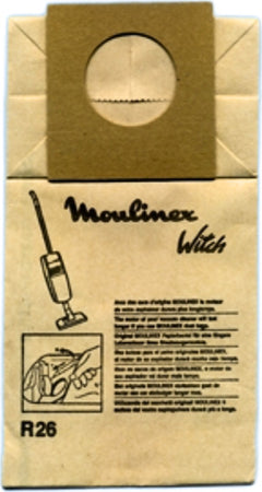 Confezione 5 Sacchetti Aspirapolvere Per Scopa Elettrica Moulinex Witch Fai da te/Utensili elettrici e a mano/Accessori per utensili elettrici/Accessori aspirapolveri ed estrattori/Sacchetti Rossi Ricambi - Venetico Marina, Commerciovirtuoso.it